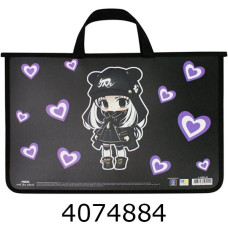 Портфель А4 дитячий пластик. Cool for school на блискавці MX30001-01