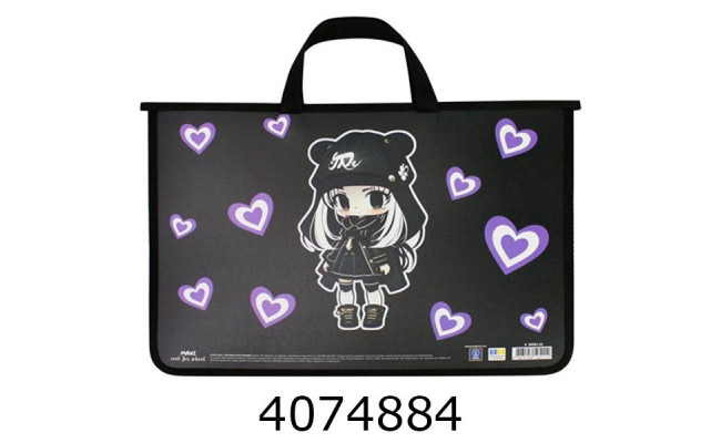 Портфель А4 дитячий пластик. Cool for school на блискавці MX30001-01