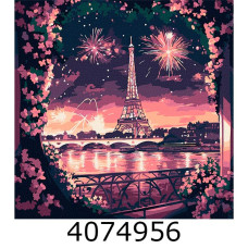 Картина по номерам 30*30см 