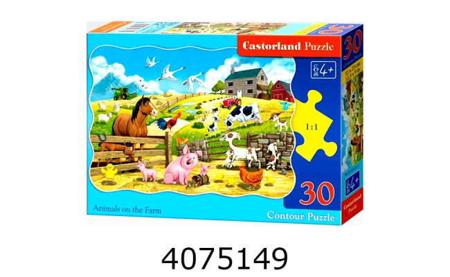 Пазли 30 ел. Castorland 