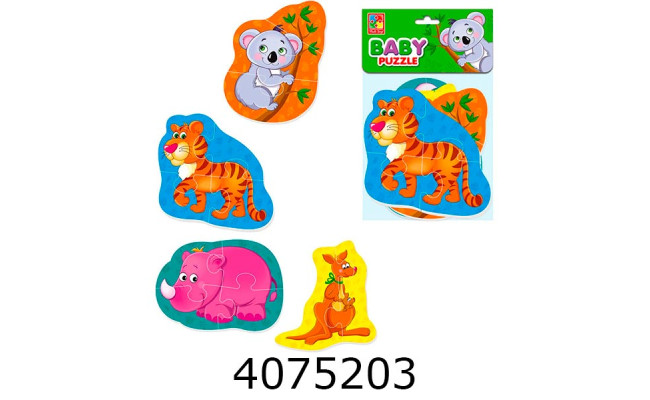 Пазли Vladi Toys Baby puzzle в кульку 