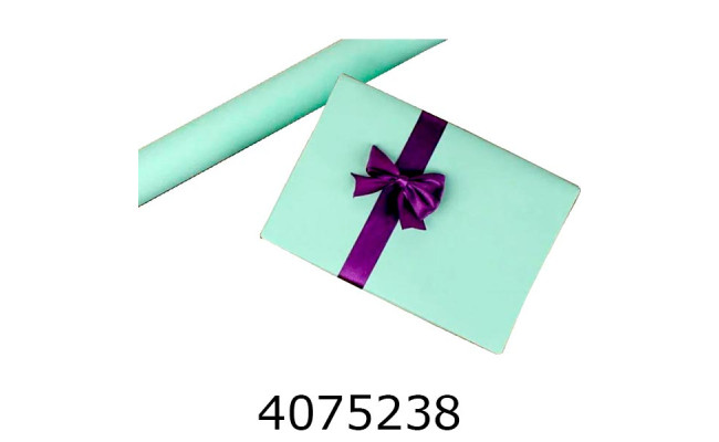 Папір подар. 70*800см м'ята в рулоні 70г/м 255-3917