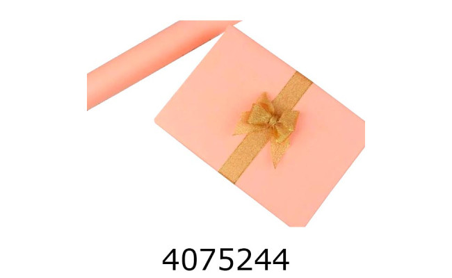 Папір подар. 70*80см тон персиковий  70г/м2 255-6512