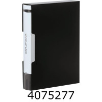Папка з 100 файлами А4 BUROMAX (у чохлі) чорний (6) BM.3633-01