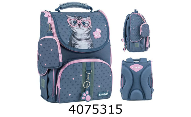 Рюкзак Kite Education каркасний 501S Stidio Pets (8) SP25-501S