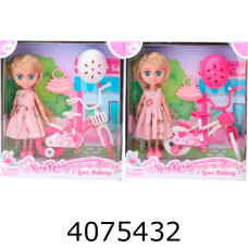 Лялька на шарнірах в коробці + аксесуари 18*20*6см (48) RR032