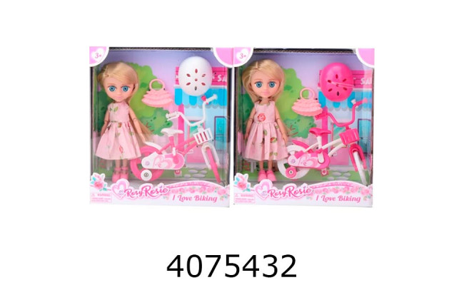Лялька на шарнірах в коробці + аксесуари 18*20*6см (48) RR032