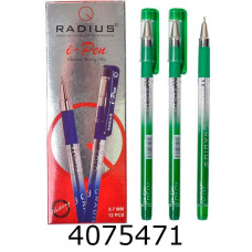 Ручка кульк. Radius I-Pen зелена 0.7мм (12/144/1728) I-Pen
