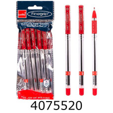 Ручка масл. Cello Finegrip. червона (5/250/2500) 388