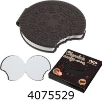 Блокнот 90х90мм 80 арк. чисті аром. Soft touch обкл. CHOCOLATE COOKIE KIDS Line ZB.12470-01