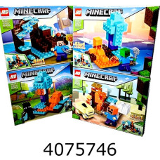 Конструктор Minecraft 95 дет. мікс 4 в коробці (8) 64004
