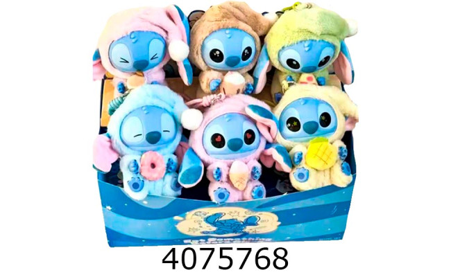 М'яка іграшка Stitch в карт. уп. (240) RMB69