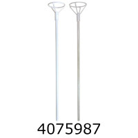 Паличка для повітряних фольгованих куль прозора в кульку (ціна за 50шт)