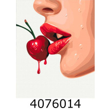 Картина по номерам 40*50см  (Спокусливий червоний) Brushme BS54340