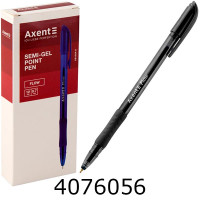 Ручка масл. Axent Flow чорна 07мм (12/144) AB1054-01-A Ручка масл. Axent Flow чорна 07мм (12/144) AB1054-01-A