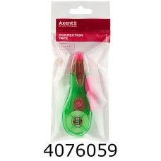 Коректор-стрічка Axent 5мм*5м зелено-рожева (12) 7006-02-A