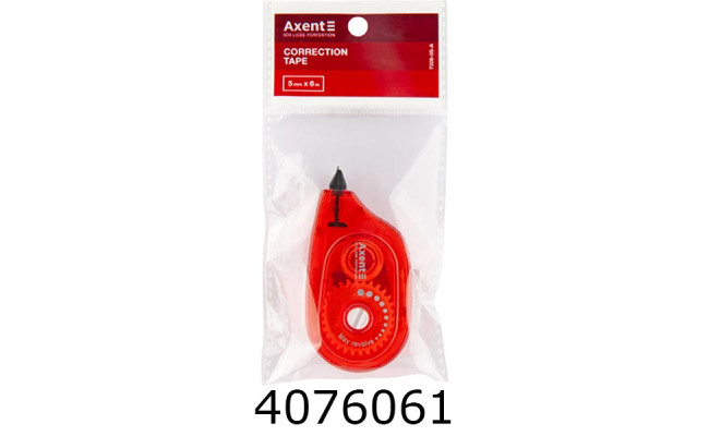 Коректор-стрічка Axent 5мм*6м бордова (48) 7009-05-A