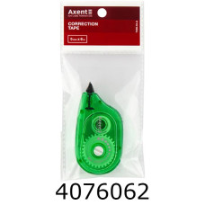 Коректор-стрічка Axent 5мм*6м зелена (48) 7009-04-A