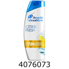 Шампунь д/волосся проти лупи HEAD & SHOULDERS цитрусова свіжість 400мл