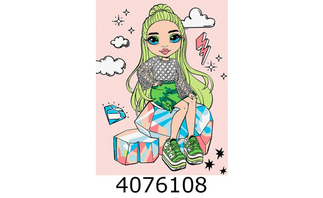 Картина по номерам 30*40см 