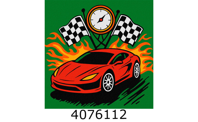 Картина по номерам 25*25см 