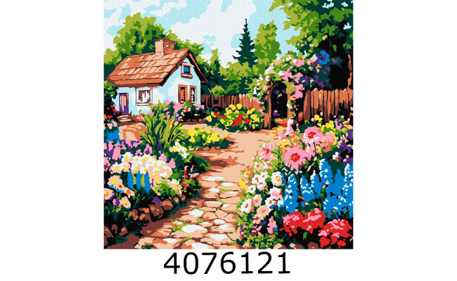 Картина по номерам 30*30см пейзаж 