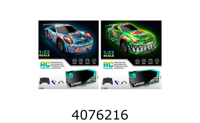 Машина радіо акум.usb-зарядне корпус не б`ться 19см (30) 000-017-18
