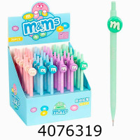 Олівець мех. 05мм 5115 із фігуркою M&Ms (36) Олівець мех. 05мм 5115 із фігуркою M&Ms (36)