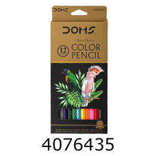 Олівці кольор. DOMS 12шт. (12/240) DM24826