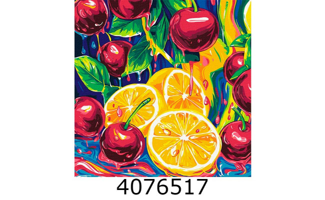 Картина по номерам 40*40см натюрморт 