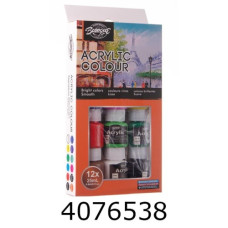Фарби акрил. Barogue 12 кол. по 25мл (24/48) 11225A
