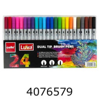 Фломастери - пензлик Cello Luva 24 кол. (30/60) CL-PP003-24