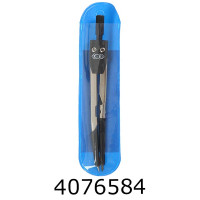 Циркуль металл. в м'якому PVC чохлі ZiBi SMART (50) ZB.5392