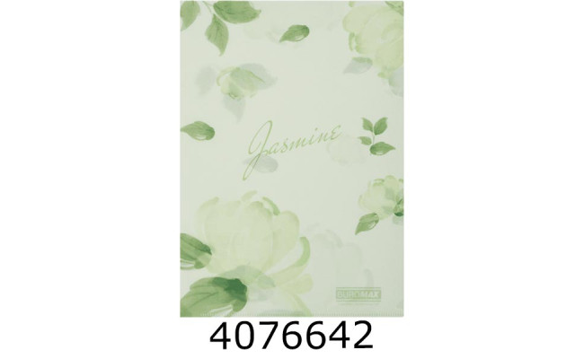 Папка - куточок A-4 Buromax ARABESKI мат. пластик м'ятний (12) BM.3854-38