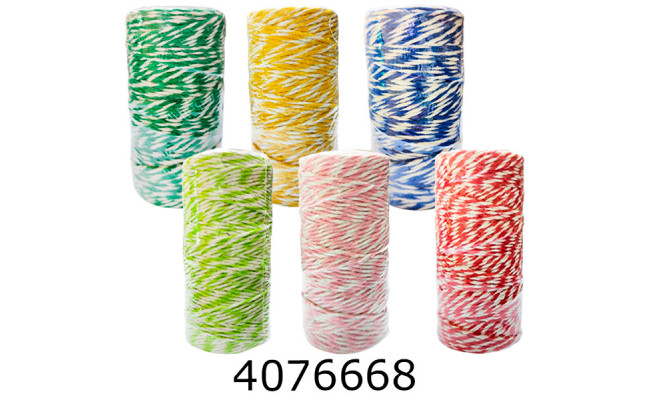 Шпагат джутовий кольор. міх 6 (12/144)