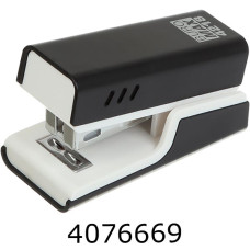 Степлер №24 Buromax пласт. міні (скоби № 24 26) до 20 арк чорний (12) BM.4218-01