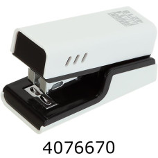 Степлер №24 Buromax пласт. міні (скоби № 24 26) до 20 арк білий (12) BM.4218-12