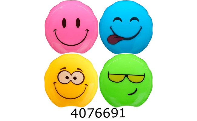 Точилка пласт. з конт. ZiBi SMILE 1 отв. асорті (24) ZB.5524