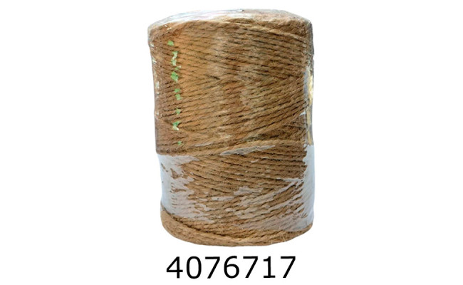 Шпагат джутовий кругла намотка коричневий (6/72) 2006