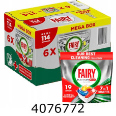 М/засіб для ПММ таблетки Fairy Platinum All In One 114 шт 80852206