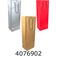 Пакет подарунковий під пляшку мікс 4 (12/960) 4-58