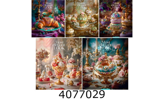 Зошит шк. 60 арк. кл. Школярик Star УФ лак 