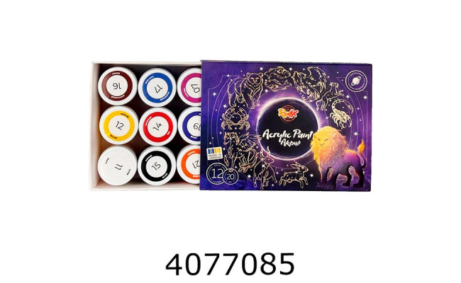 Фарби акрил. RUDIX 12*20 мл (12) 851202
