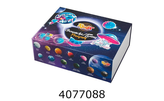 Гуаш RUDIX 12*20 мл преміум мікс. (12) 821207