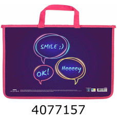Портфель А4 дитячий пластик. Cool for school на блискавці  (30) MX30055