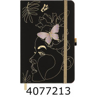 Блокнот 96 арк. тв. лам. обкл. кл. офсет на резинці 