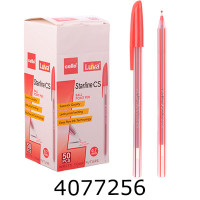 Ручка масл. Cello Luva Starline CS 0.7мм червона (50/1000) CL-CS red