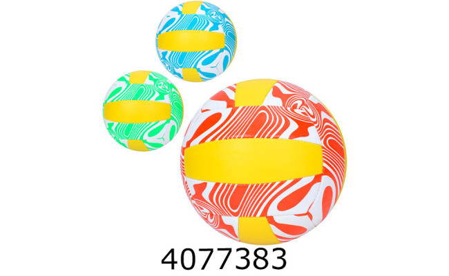 Мяч волейбольный 260-280гр 3кольори MS3826