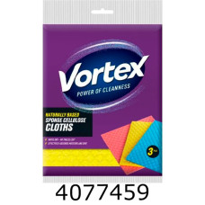 Серветка вологопоглин. д/прибир. 3 шт губчасті Voгtex