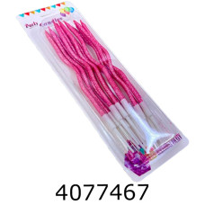 Набір свічки в торт 12 шт 